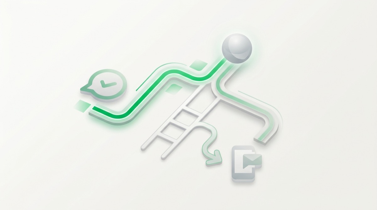 A WhatsApp-first OTP path with an automatic SMS fallback route